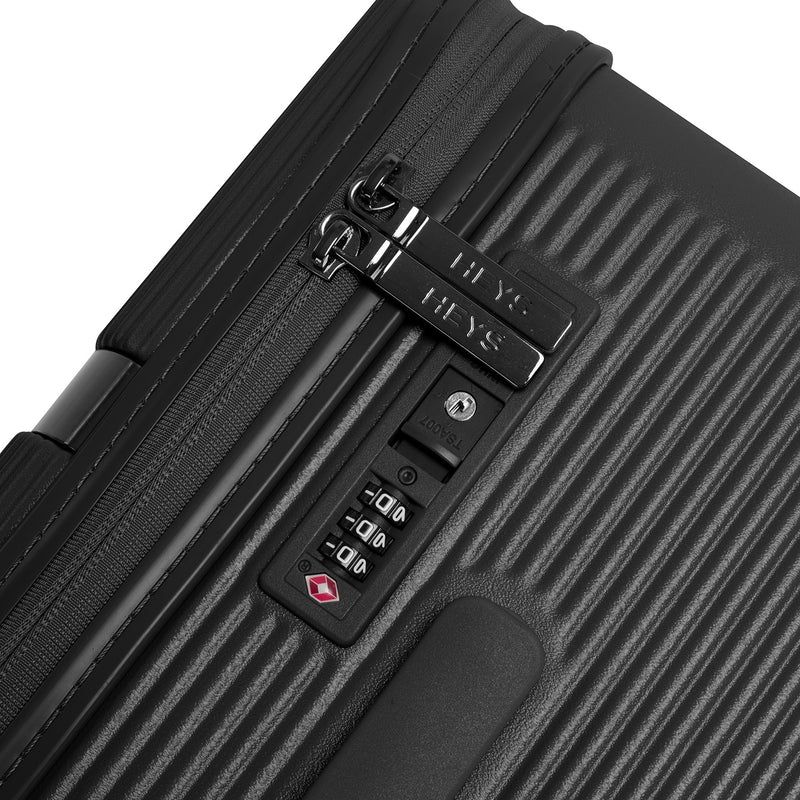 Heys Nexus One L Black – Zámek v hladkém povrchu