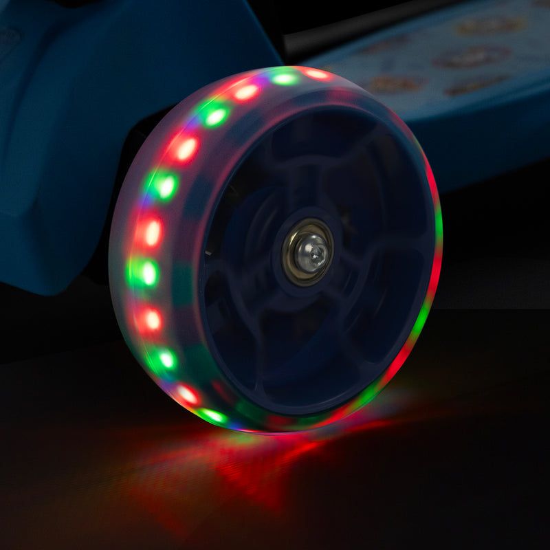 Heys Turbo Tots Scooter Paw Patrol Blue – Kolečka rozsvícená pohybem
