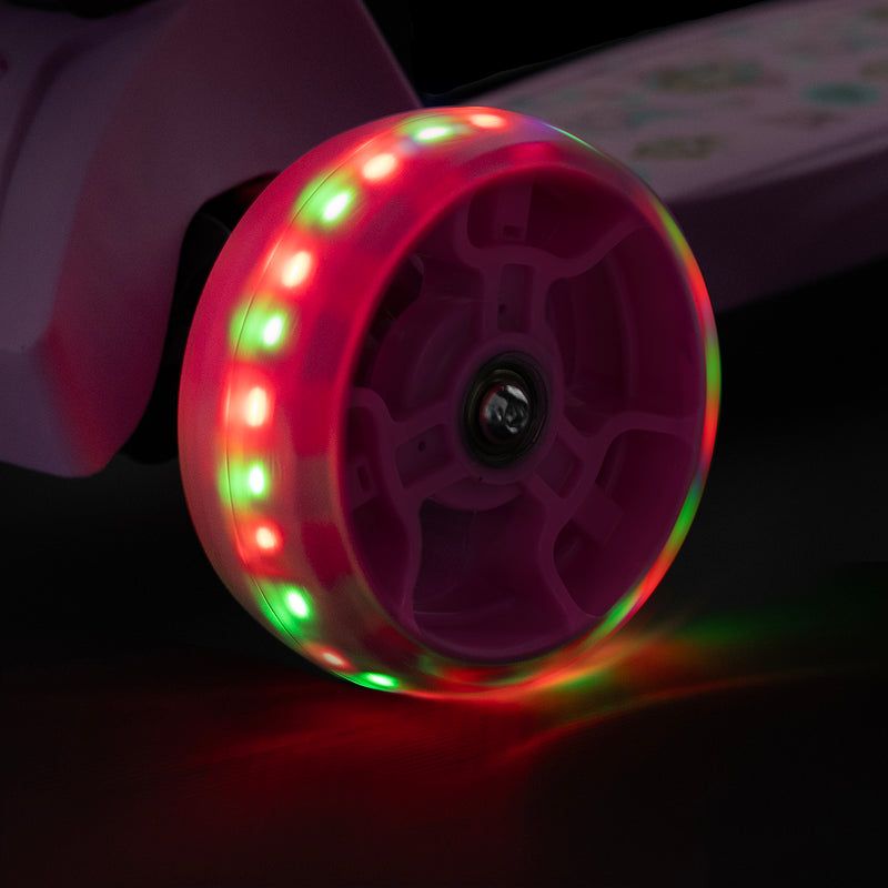 Heys Turbo Tots Scooter Paw Patrol Pink – Kolečka rozsvícená pohybem