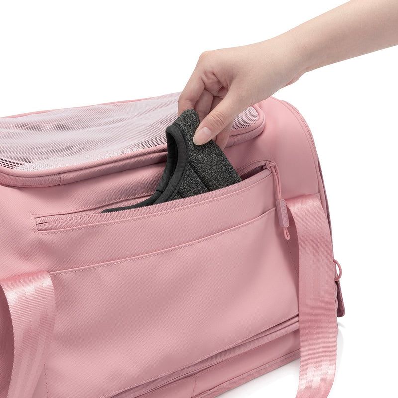 Heys Pawsenger Pet Carrier Rose – Ripstop s PU úpravou