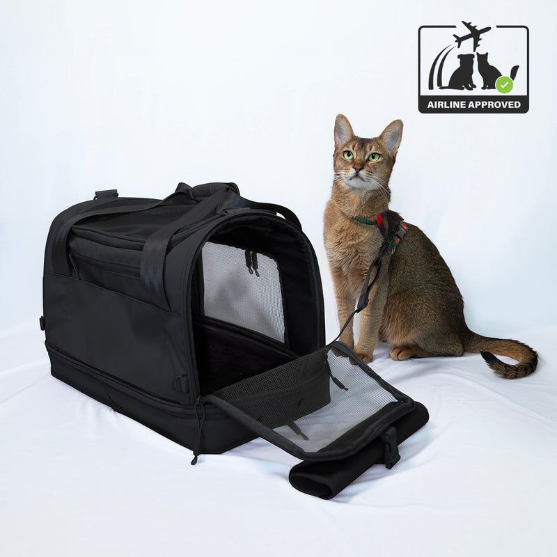 Heys Pawsenger Pet Carrier Black – další pohled