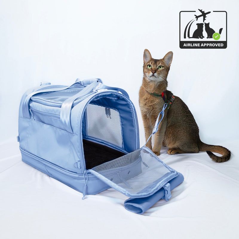 Heys Pawsenger Pet Carrier Blue – další pohled