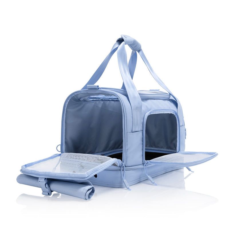Heys Pawsenger Pet Carrier Blue – Tři síťované vstupy