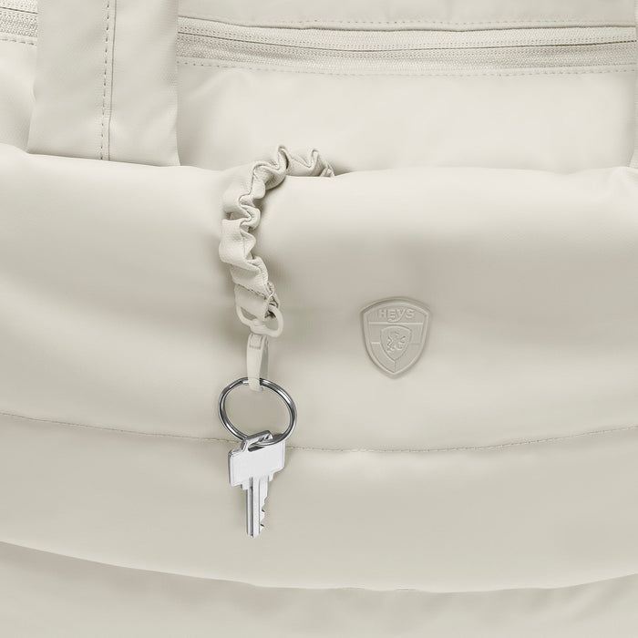 Heys Puffer Tote Bag Off White – Klíče v přístupné kapse