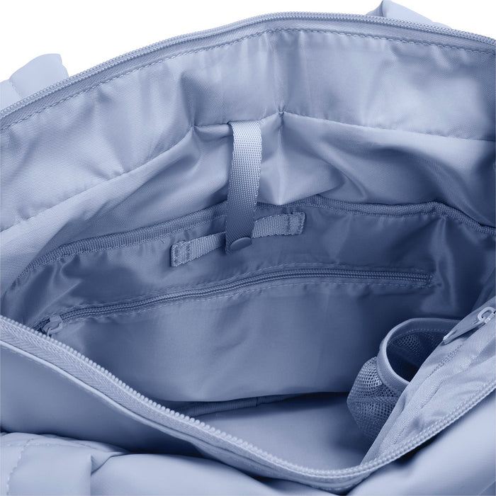 Heys Puffer Tote Bag Light Blue – Šest kapes uvnitř