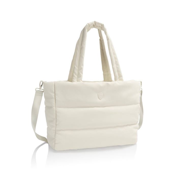 Heys Puffer Travel Tote Off White