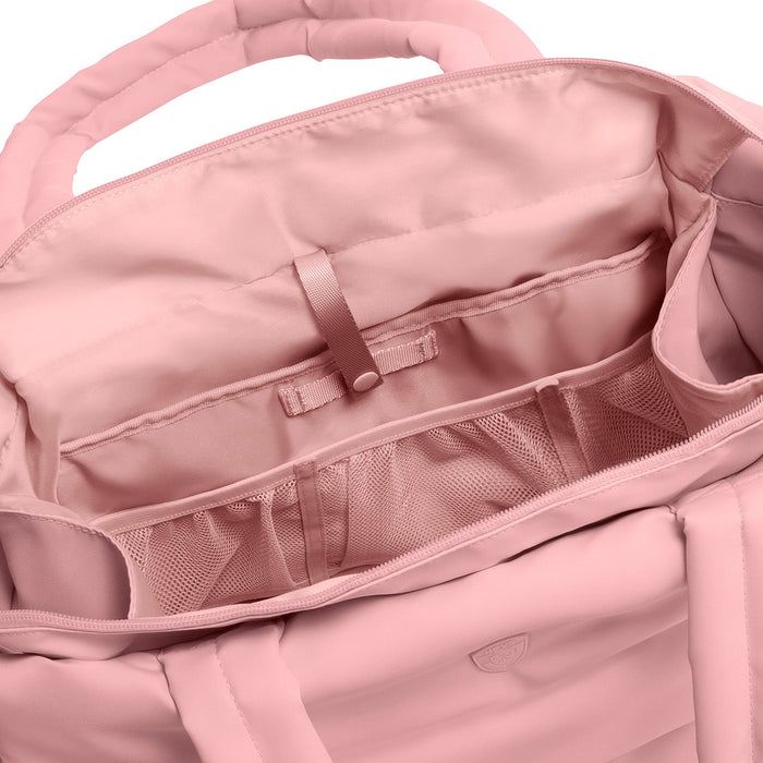 Heys Puffer Travel Tote Rose – Devět kapes pro přehled
