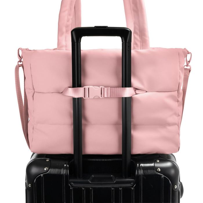 Heys Puffer Travel Tote Rose – Přes rameno i na kufru