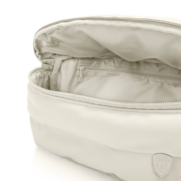 Heys Puffer Waist Bag Off White – Vnitřní zipová přihrádka