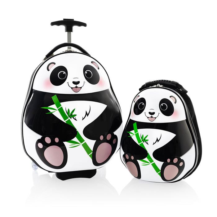 Heys Travel Tots Lightweight Kids Panda – sada batohu a kufru