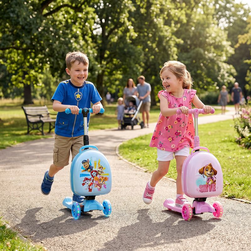 Heys Turbo Tots Scooter Paw Patrol Pink – další pohled