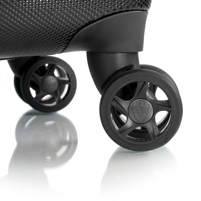 Heys Vantage Smart Luggage L Black – Pojezd do všech směrů