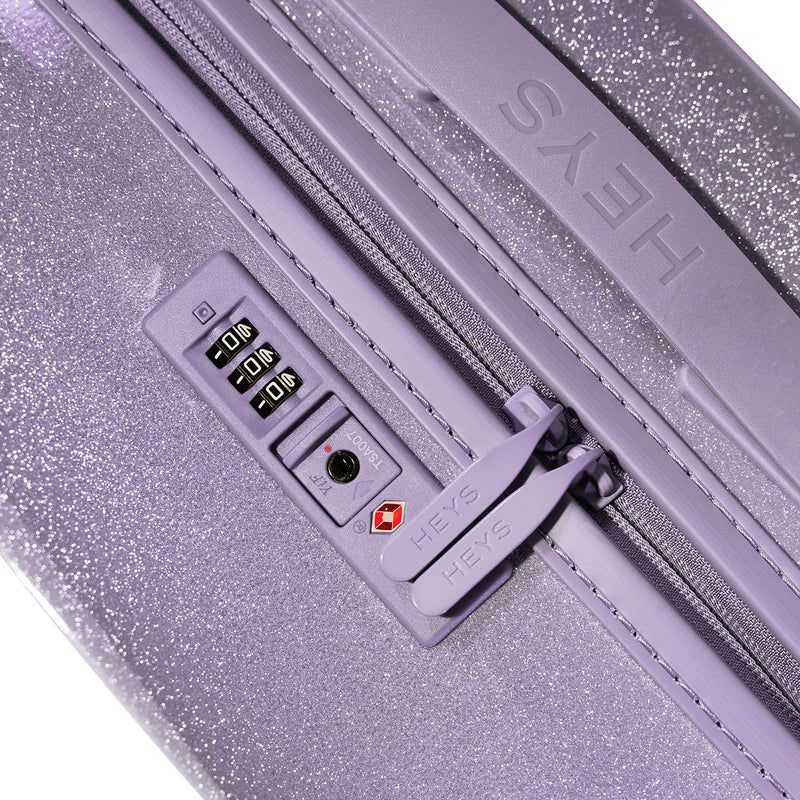 Heys xCase Galaxy S Cosmic Amethyst – Barevně sladěný TSA zámek