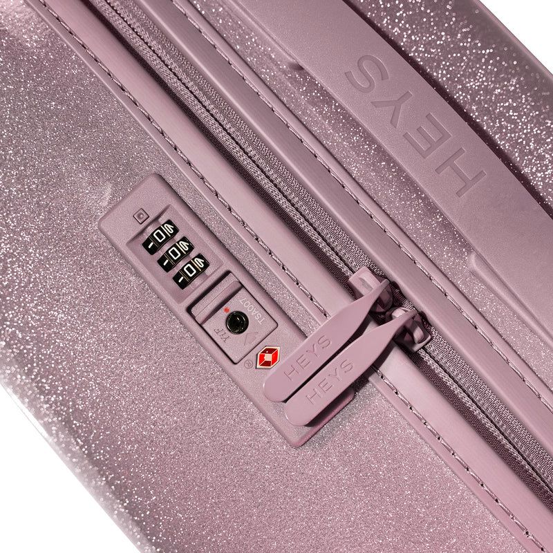 Heys xCase Galaxy S Pink Aurora – Barevně sladěný TSA zámek