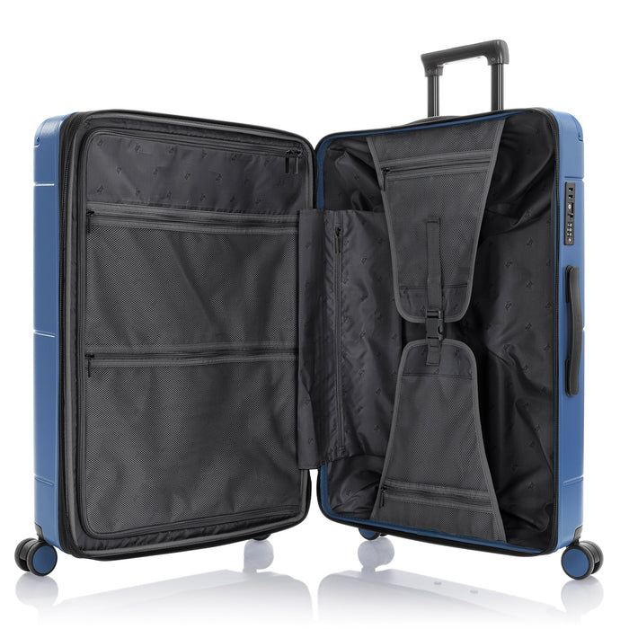 Heys Zen L Royal Blue – Síťované kapsy se zipem