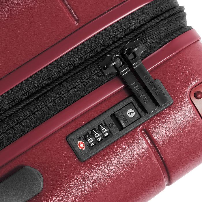 Heys Zen L Burgundy – TSA v zapuštěném provedení