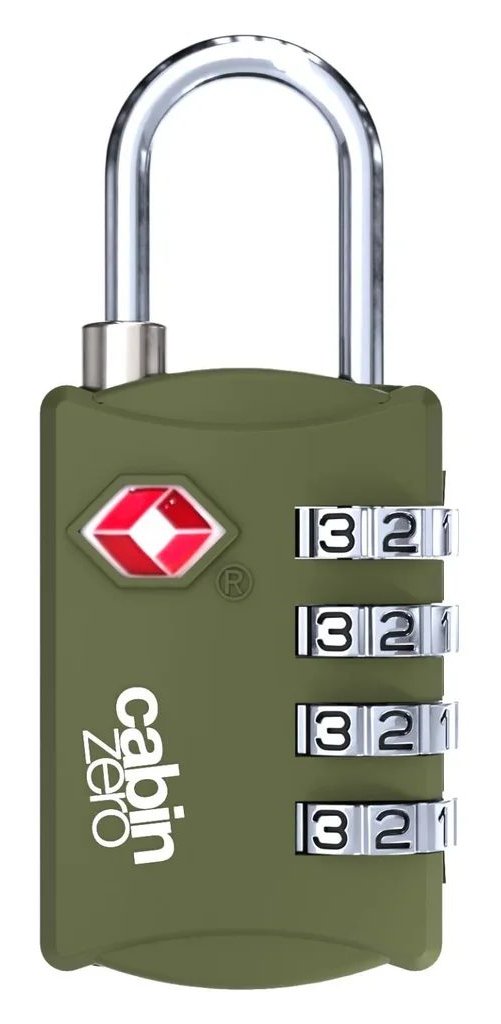 CabinZero TSA Travel Lock Absolute Black