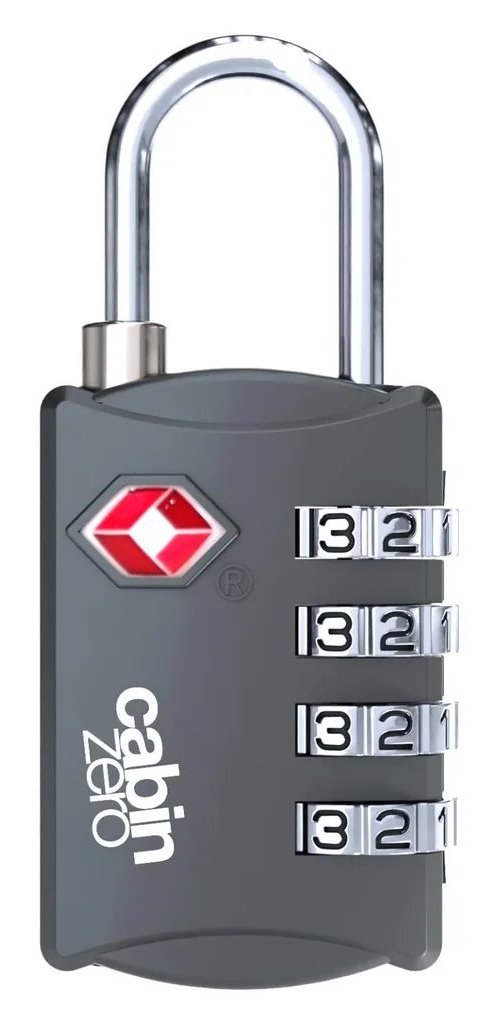 CabinZero TSA Travel Lock Absolute Black