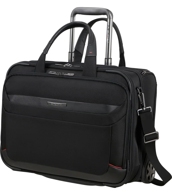 Samsonite PRO-DLX 6 Rolling Tote 15.6 Black – design