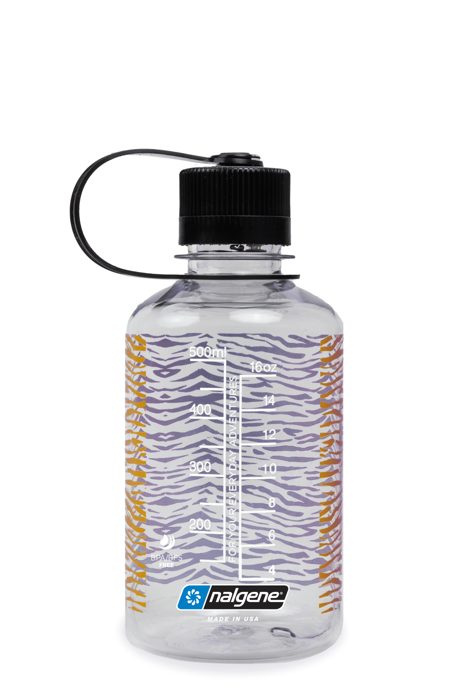 Nalgene Narrow Mouth Animal Print 500 ml – Objemová stupnice na druhé straně