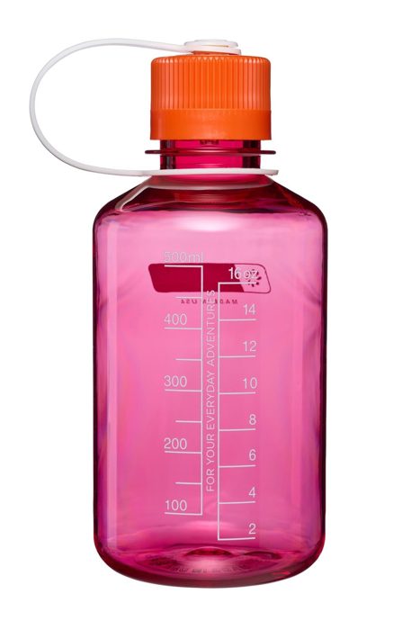 Nalgene Narrow Mouth Thrill & Motion 500 ml – Stupnice pro průběžné doplňování