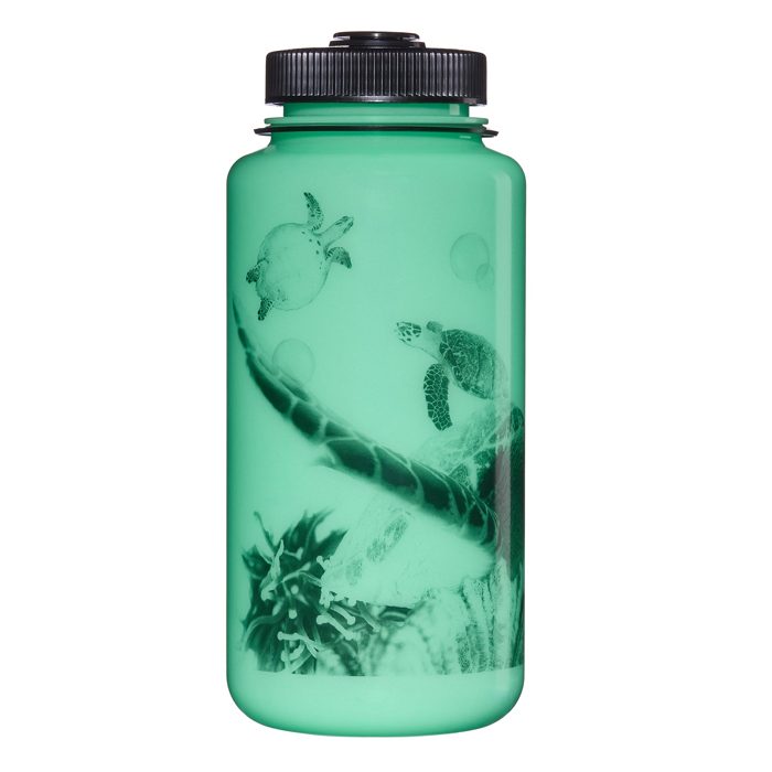 Nalgene Wide Mouth Glo Wyld 1 l – Motiv na svítícím těle