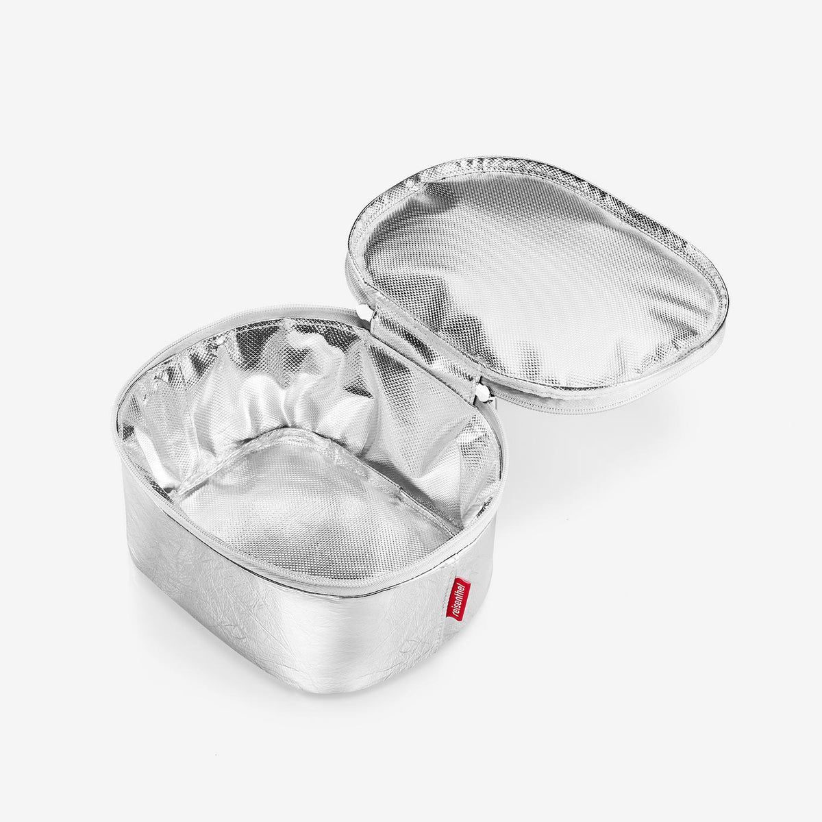 Reisenthel Coolerbag S pocket Silver crackle – produktový detail