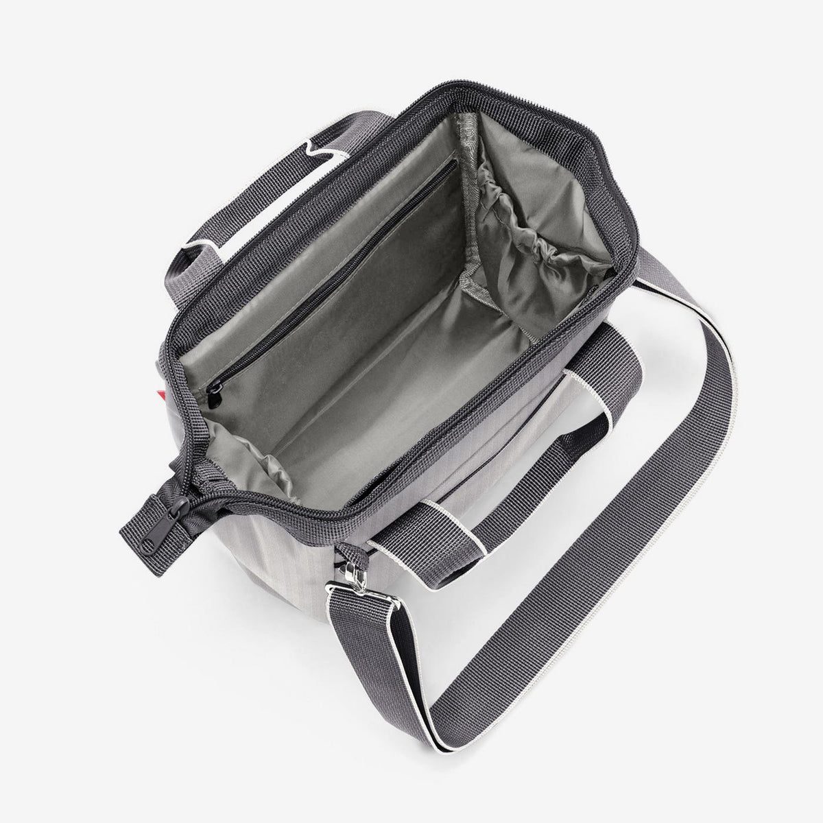 Reisenthel Allrounder Cross Herringbone Grey – produktový detail
