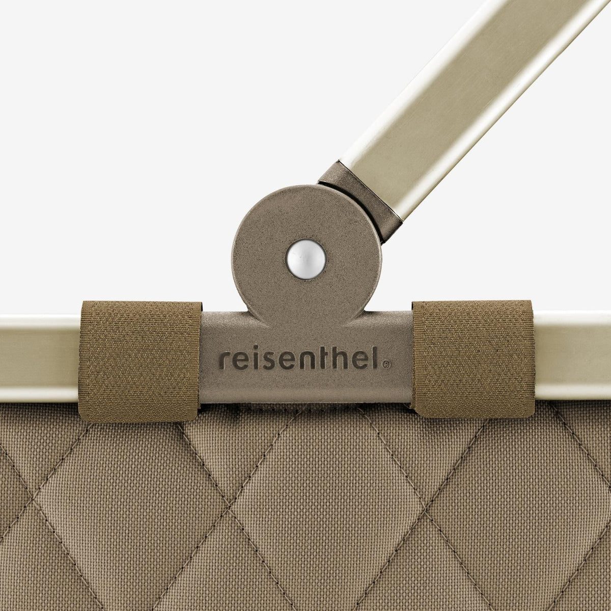 Reisenthel Carrybag Frame Rhombus Olive – produktový detail
