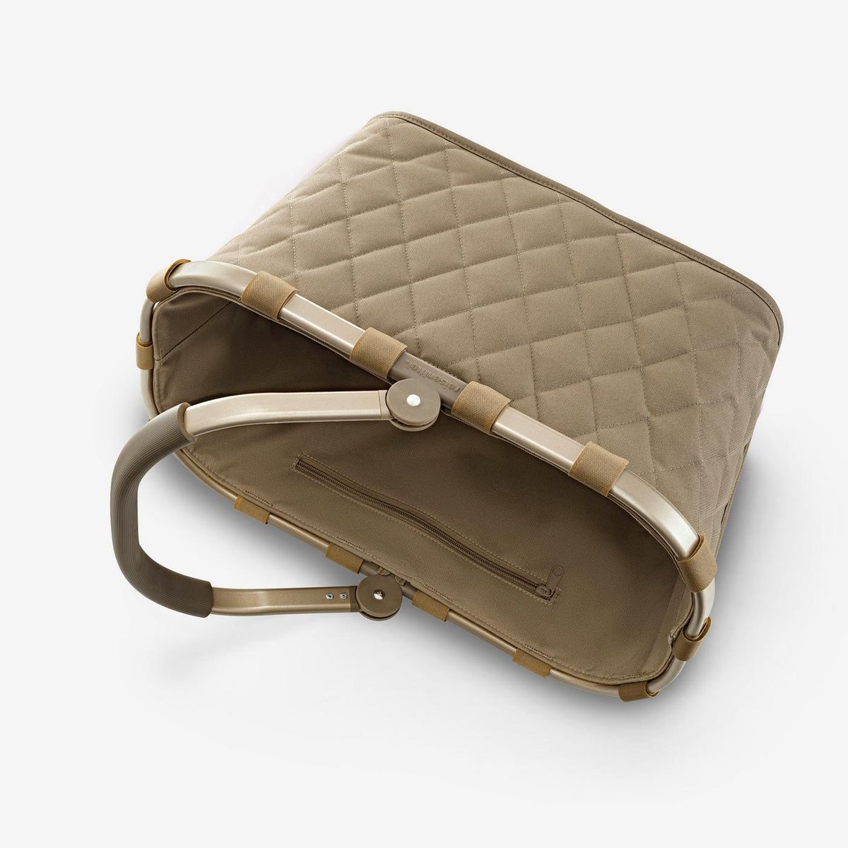 Reisenthel Carrybag Frame Rhombus Olive – produktový detail
