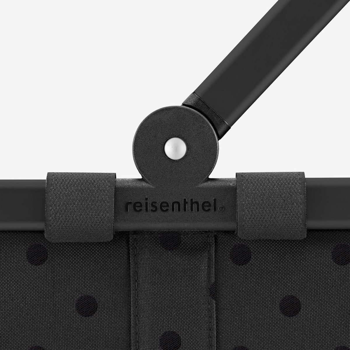Reisenthel Carrybag Frame Glossy dots black – produktový detail