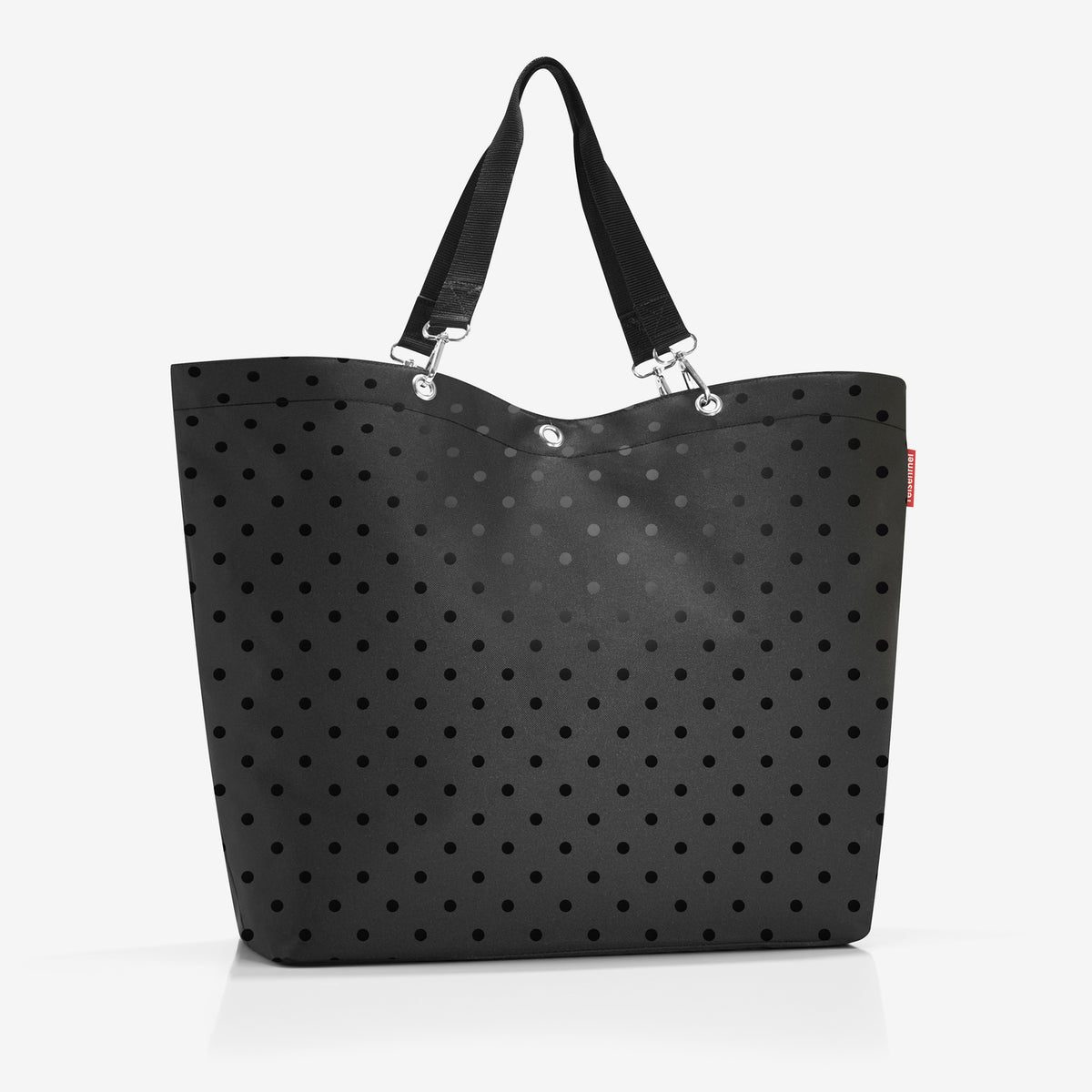 Reisenthel Shopper XL Glossy dots black – produktový detail