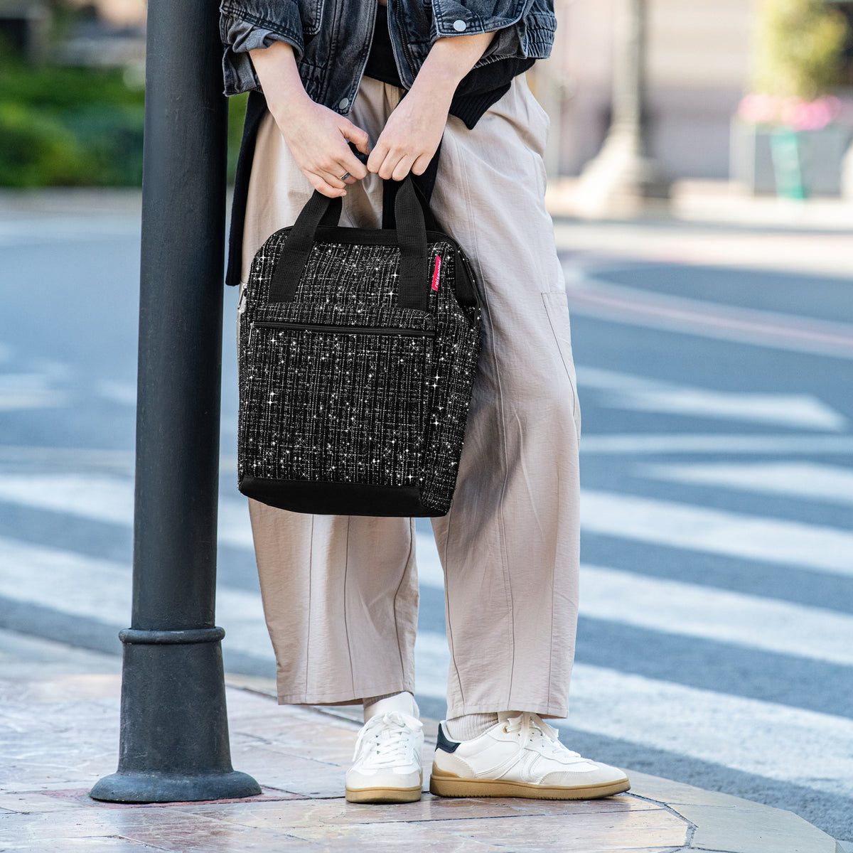 Reisenthel Allrounder R Boucle Black 15l – lifestyle fotografie