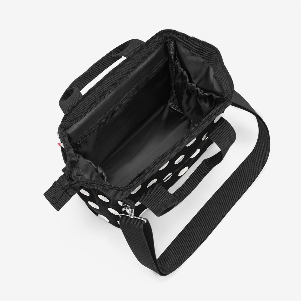 Reisenthel Allrounder Cross Dots White – produktový detail