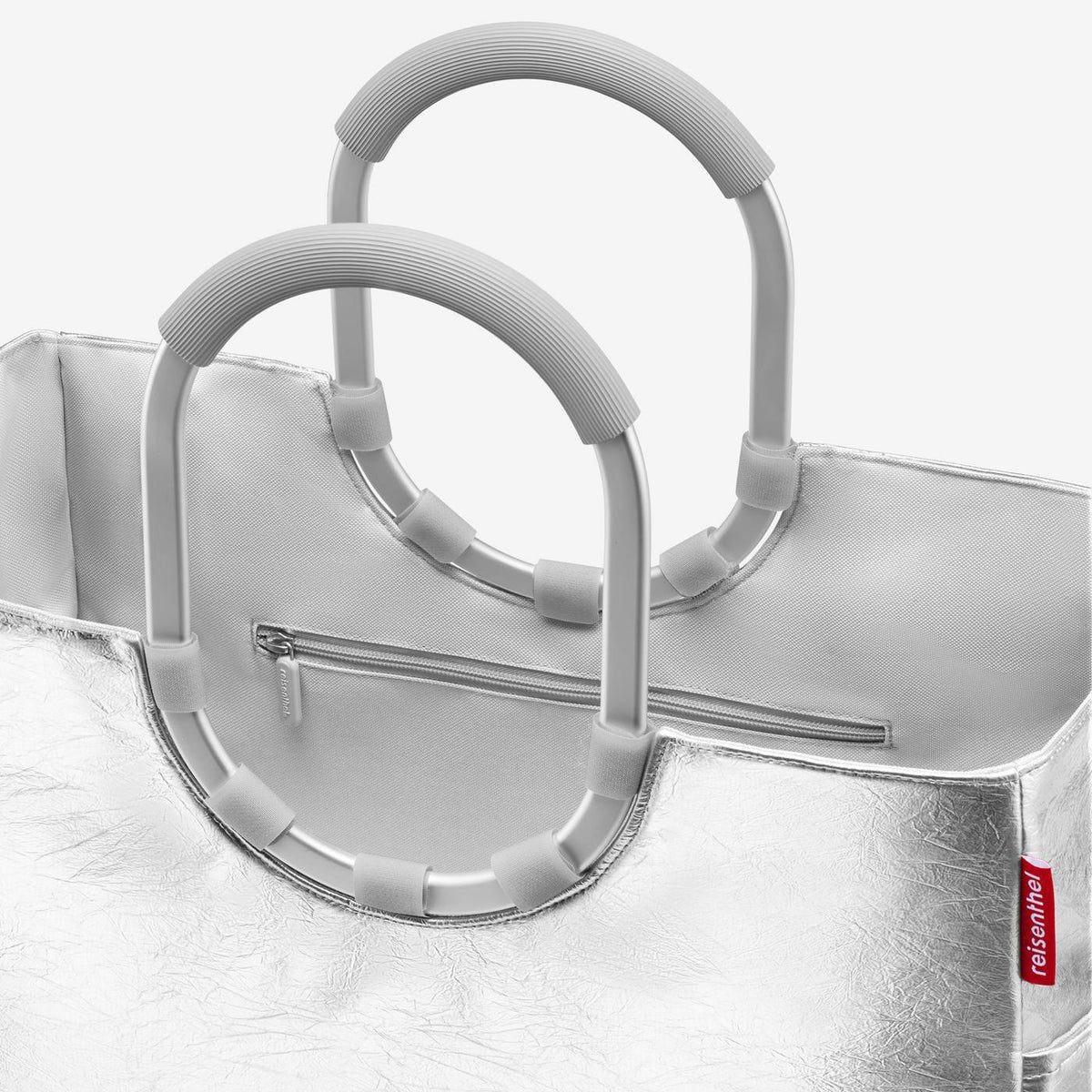 Reisenthel Loopshopper L Silver crackle – produktový detail