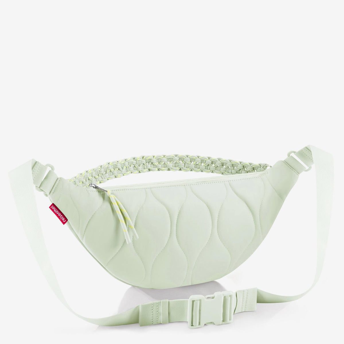 Reisenthel City Beltbag Makramee Puffer Iced Matcha – produktový detail