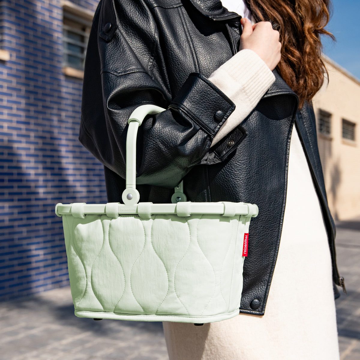 Reisenthel Carrybag XS Puffer Iced Matcha – lifestyle fotografie