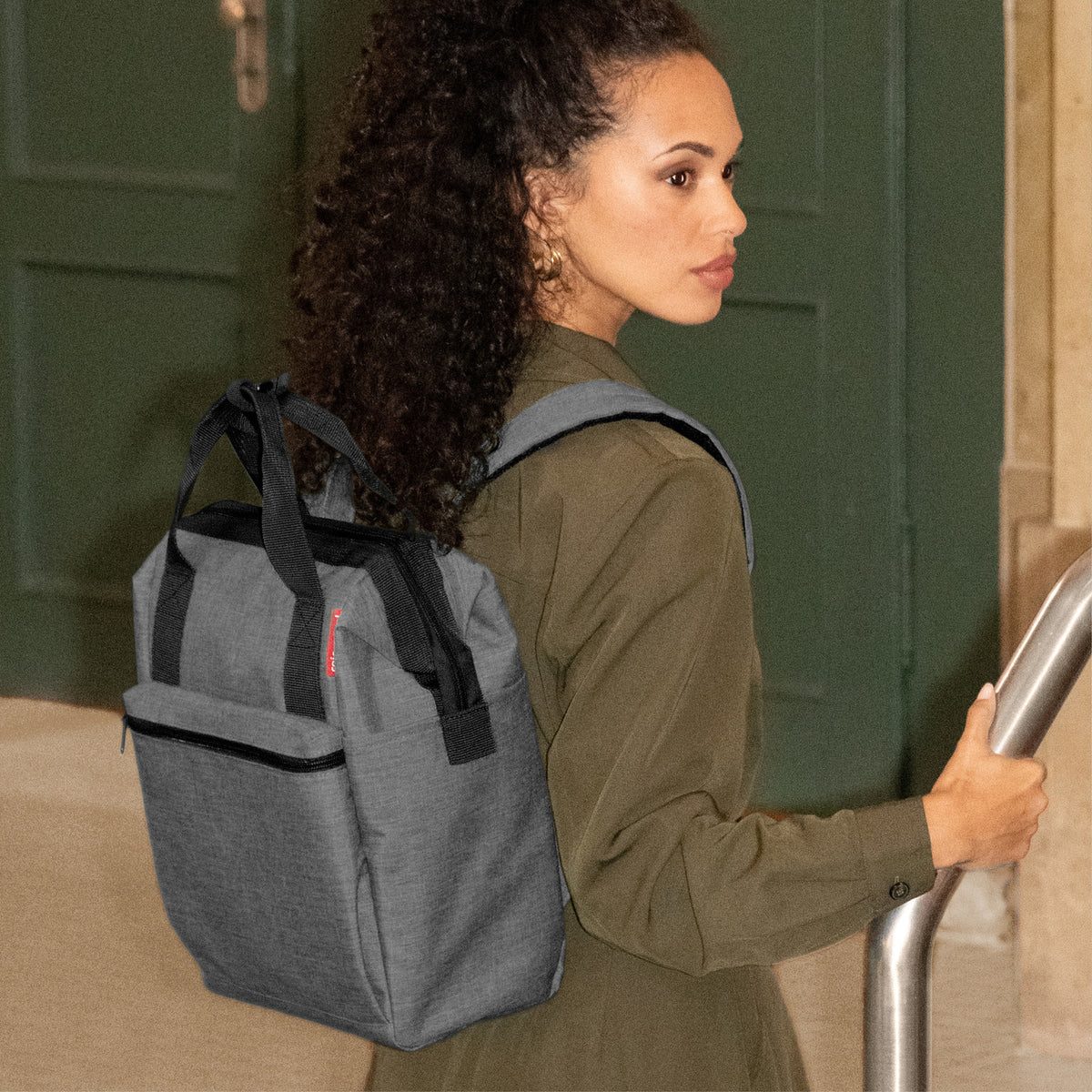 Reisenthel Allrounder R Twist Silver 15l – lifestyle fotografie