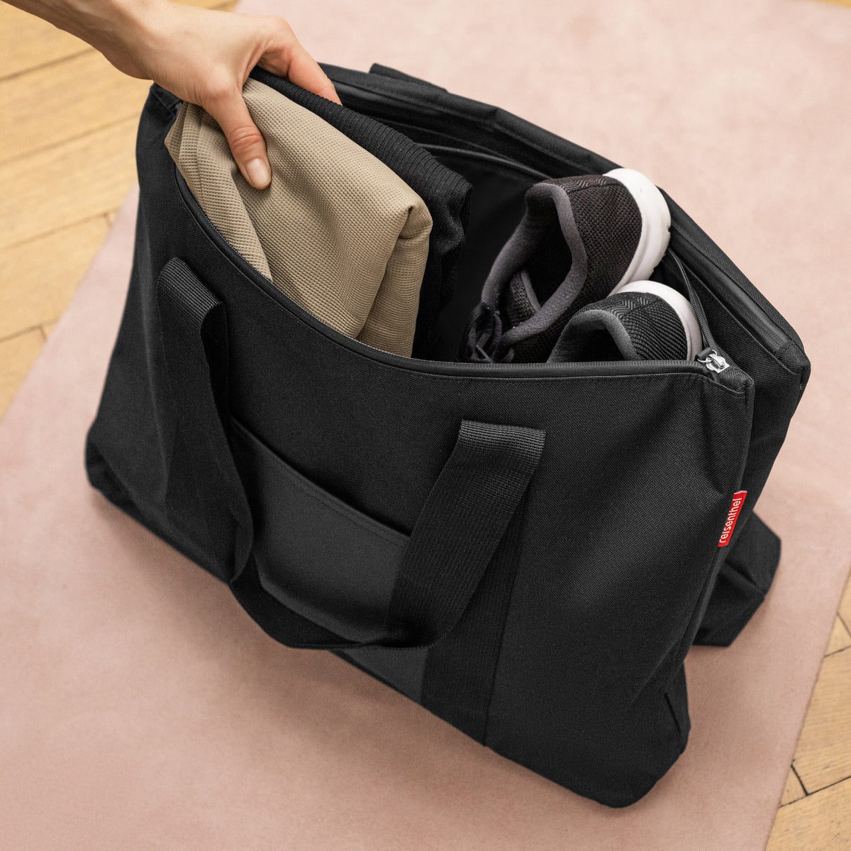 Reisenthel Sportshopper Mix Black – lifestyle fotografie