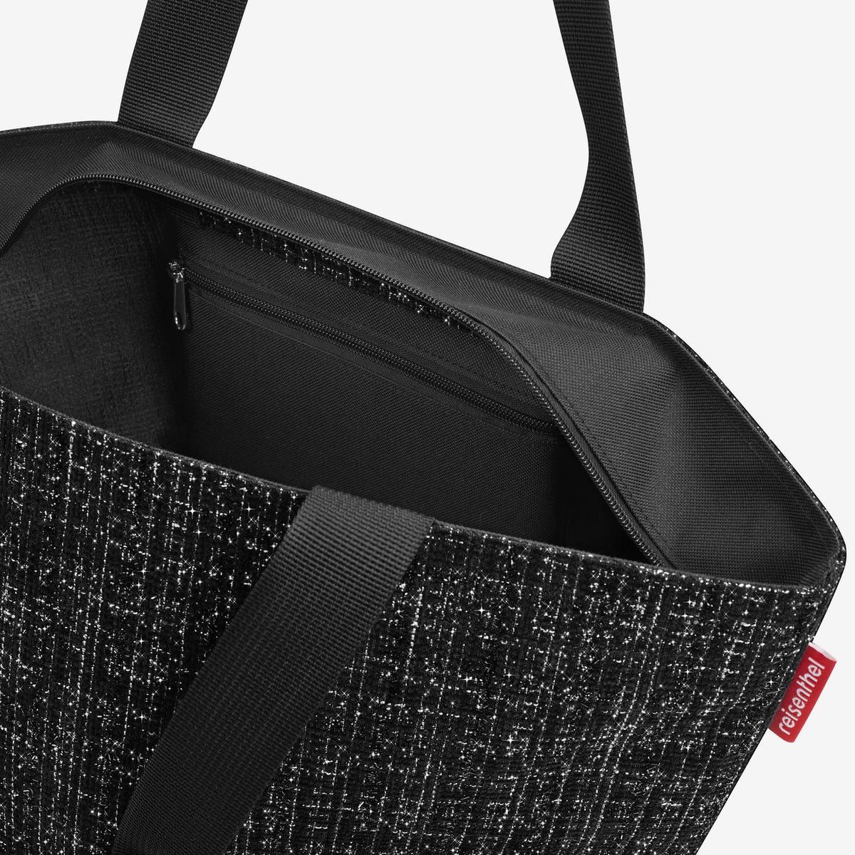 Reisenthel Shopper M Boucle Black – produktový detail