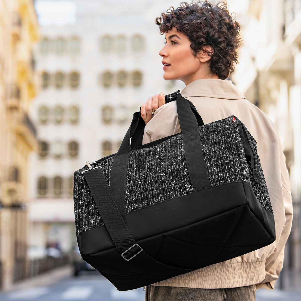 Reisenthel Allrounder L Boucle Black – lifestyle fotografie
