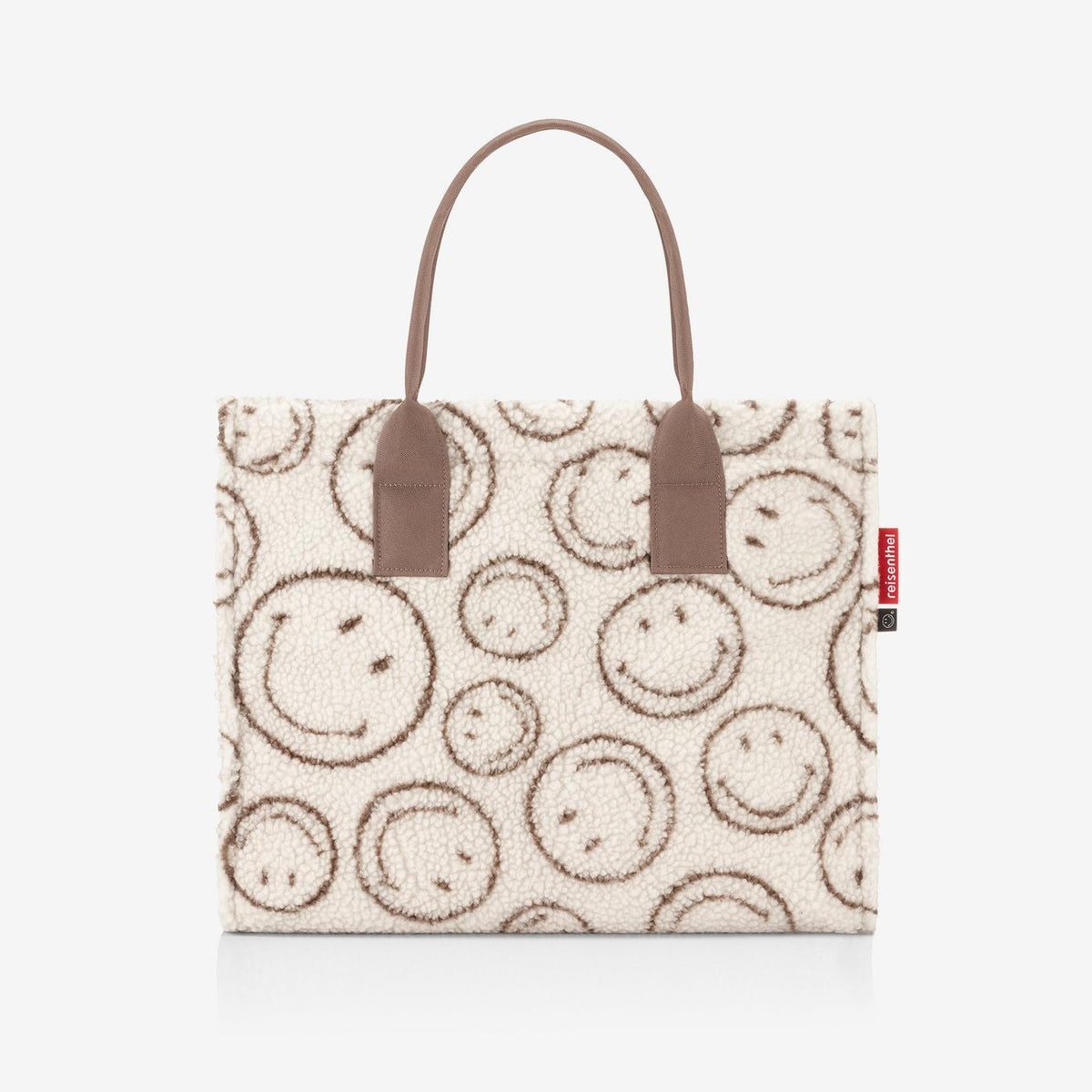 Reisenthel Daily Shopper Smiley Teddy Chocolate – produktový detail