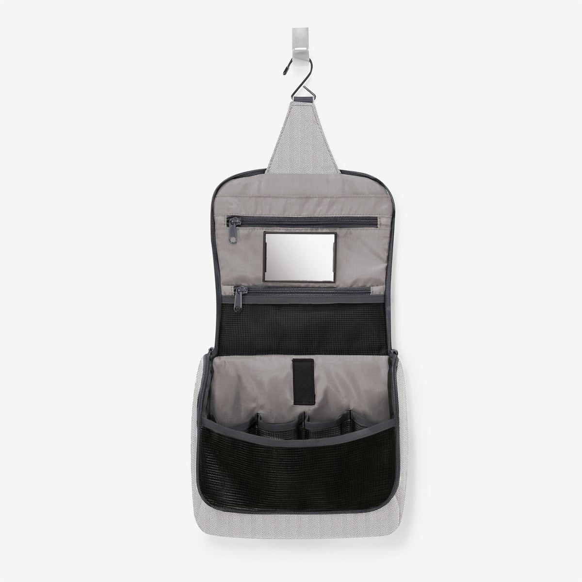 Reisenthel Toiletbag Herringbone Grey – produktový detail
