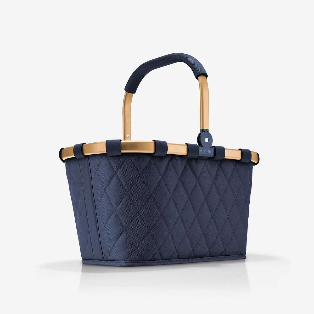 Reisenthel Carrybag Frame Rhombus Midnight Gold – produktový detail