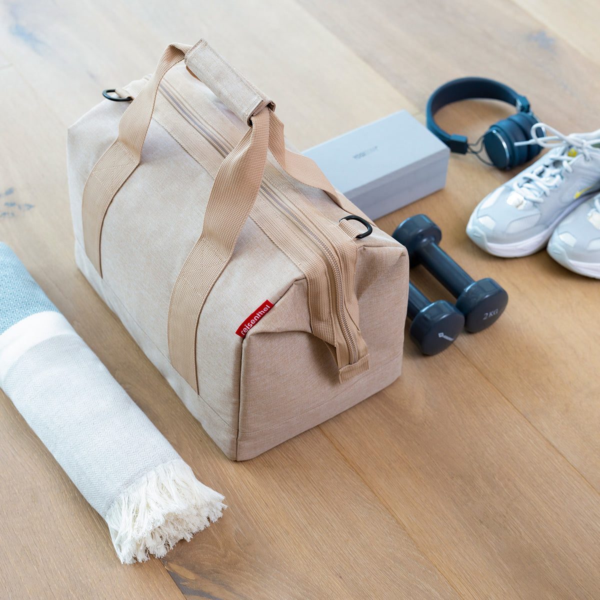 Reisenthel Allrounder M Twist Coffee – lifestyle fotografie