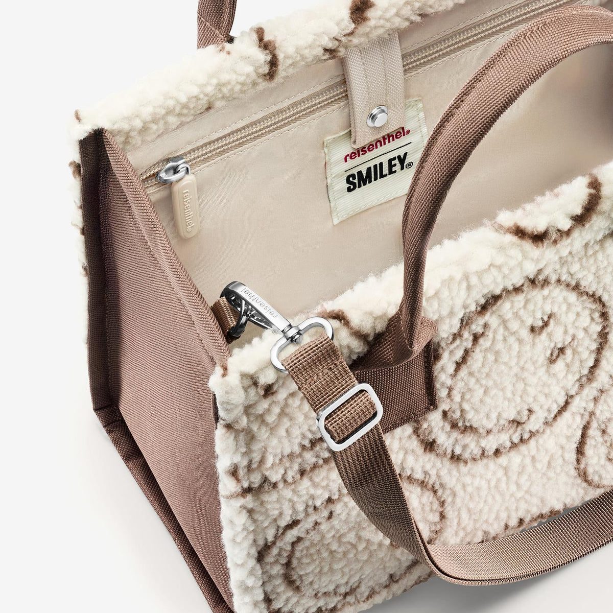 Reisenthel Daily Shopper XS Smiley Teddy Chocolate – produktový detail