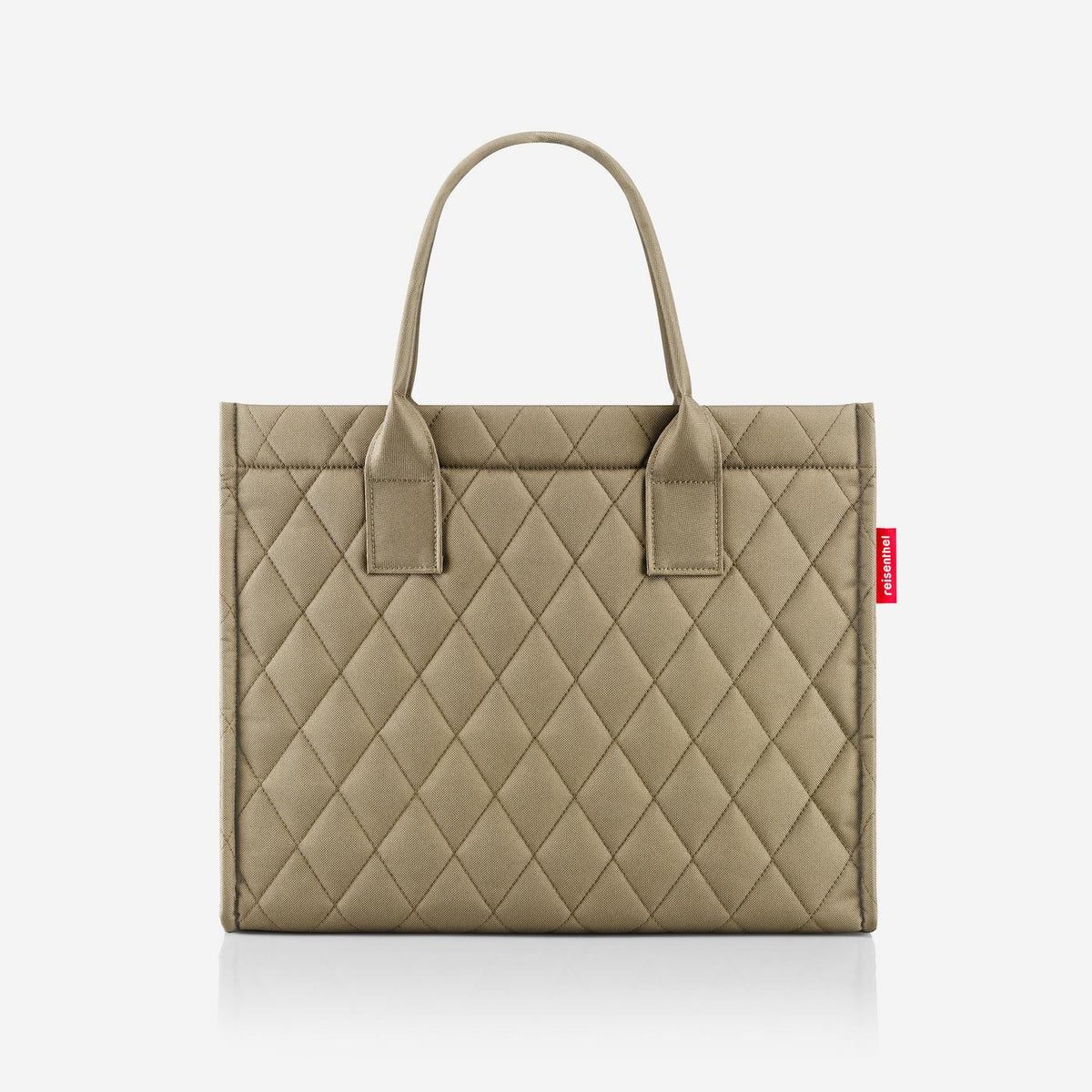 Reisenthel Daily Shopper Rhombus Olive – produktový detail