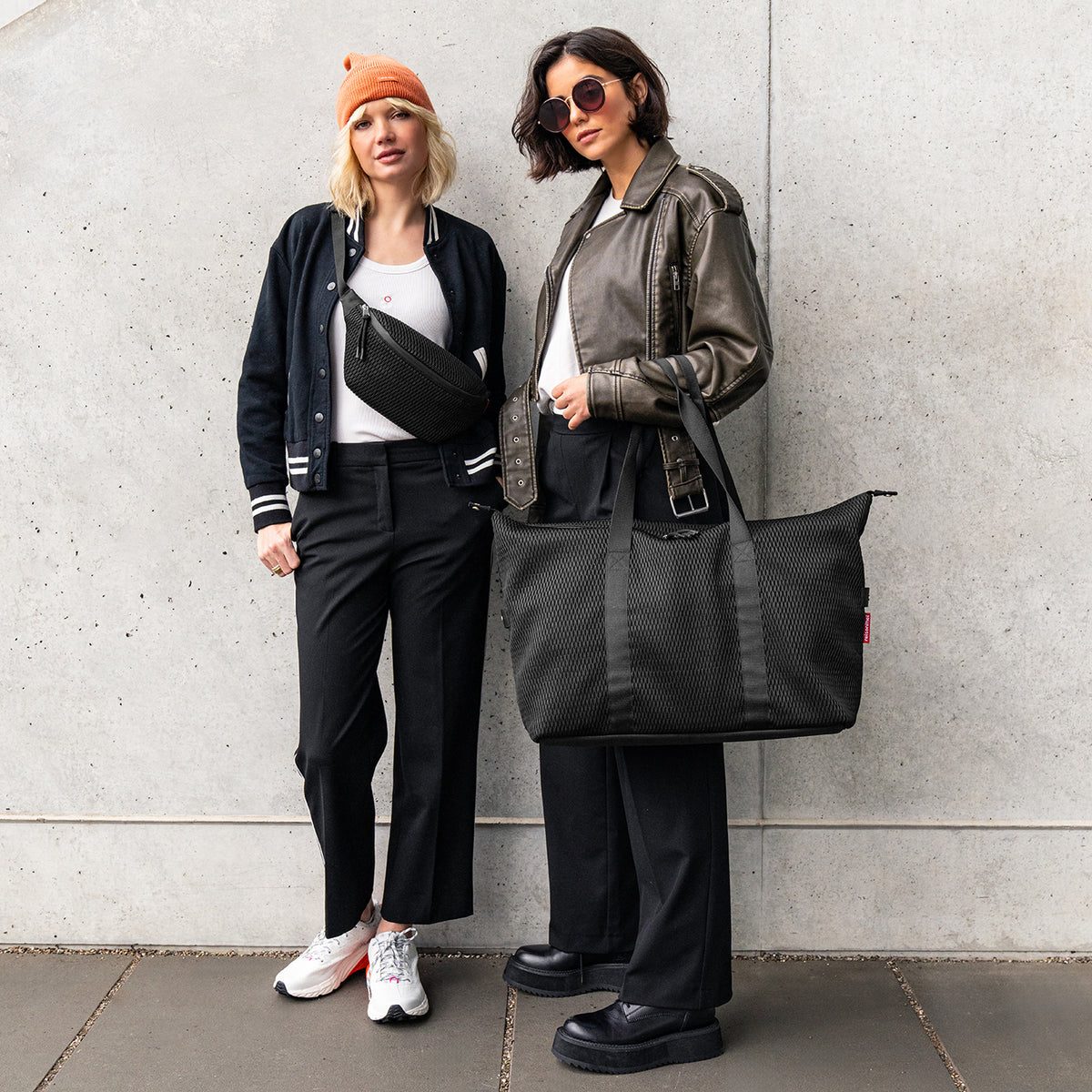 Reisenthel Extralite Weekender L Mesh Black – lifestyle fotografie