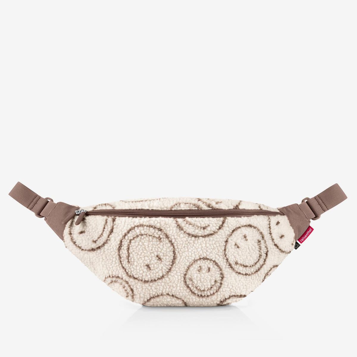 Reisenthel City Beltbag Smiley Teddy Chocolate – produktový detail