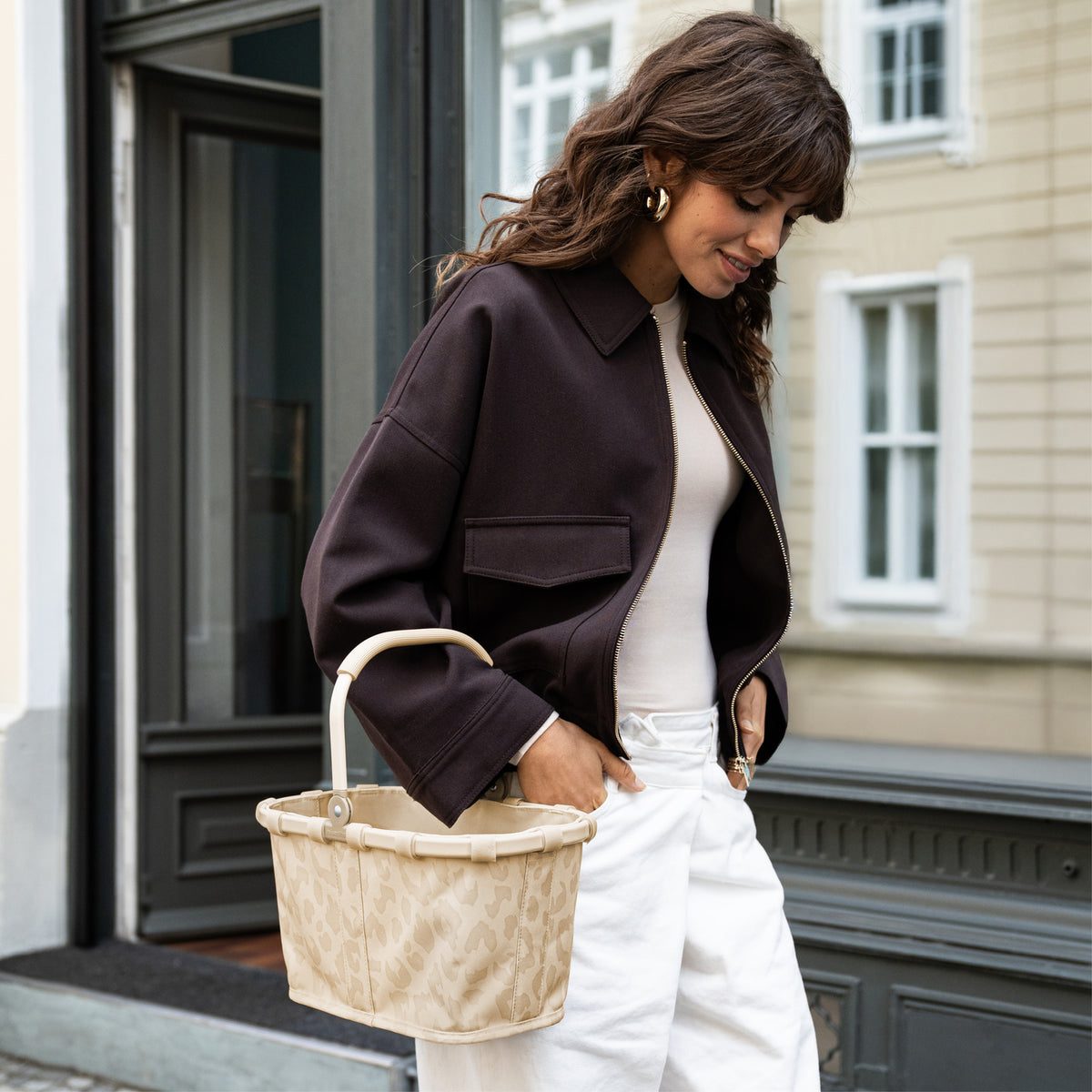Reisenthel Carrybag XS Leo vanilla – lifestyle fotografie